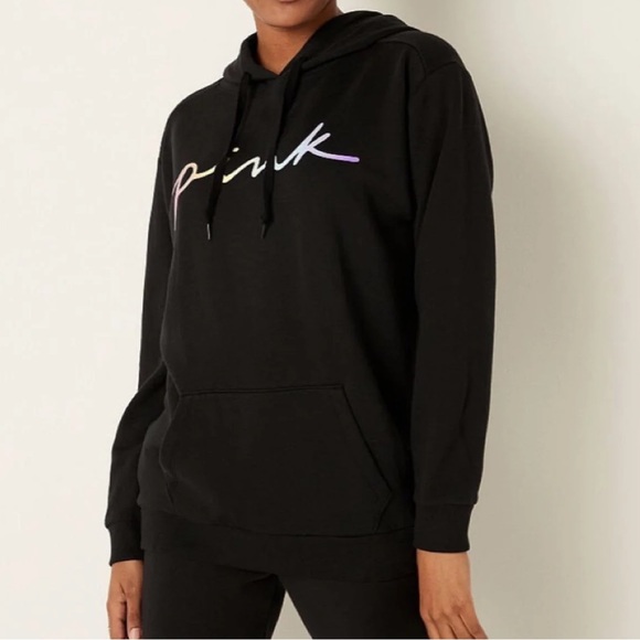 Victoria’s Secret Pink Ombré Logo, Size Large - Picture 3 of 4